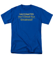 Load image into Gallery viewer, Vaccinated - Men's T-Shirt  (Regular Fit)
