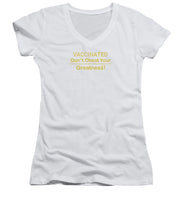 Load image into Gallery viewer, Vaccinated - Women's V-Neck
