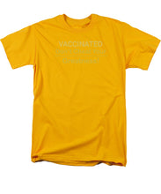 Load image into Gallery viewer, Vaccinated - Men's T-Shirt  (Regular Fit)
