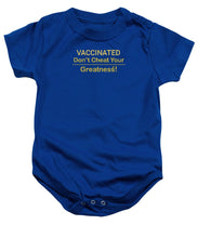 Load image into Gallery viewer, Vaccinated - Baby Onesie
