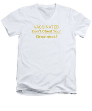 Load image into Gallery viewer, Vaccinated - Men's V-Neck T-Shirt
