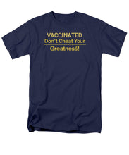 Load image into Gallery viewer, Vaccinated - Men's T-Shirt  (Regular Fit)
