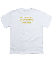 Load image into Gallery viewer, Vaccinated - Youth T-Shirt
