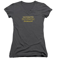 Load image into Gallery viewer, Vaccinated - Women's V-Neck
