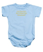 Load image into Gallery viewer, Vaccinated - Baby Onesie
