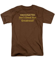 Load image into Gallery viewer, Vaccinated - Men's T-Shirt  (Regular Fit)
