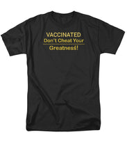 Load image into Gallery viewer, Vaccinated - Men's T-Shirt  (Regular Fit)
