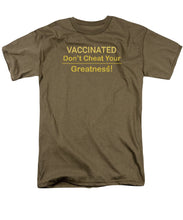 Load image into Gallery viewer, Vaccinated - Men's T-Shirt  (Regular Fit)
