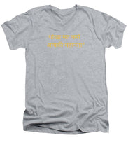 Load image into Gallery viewer, HINDI  Owner - Men's V-Neck T-Shirt
