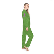 Load image into Gallery viewer, Women's Satin Pajamas (AOP)
