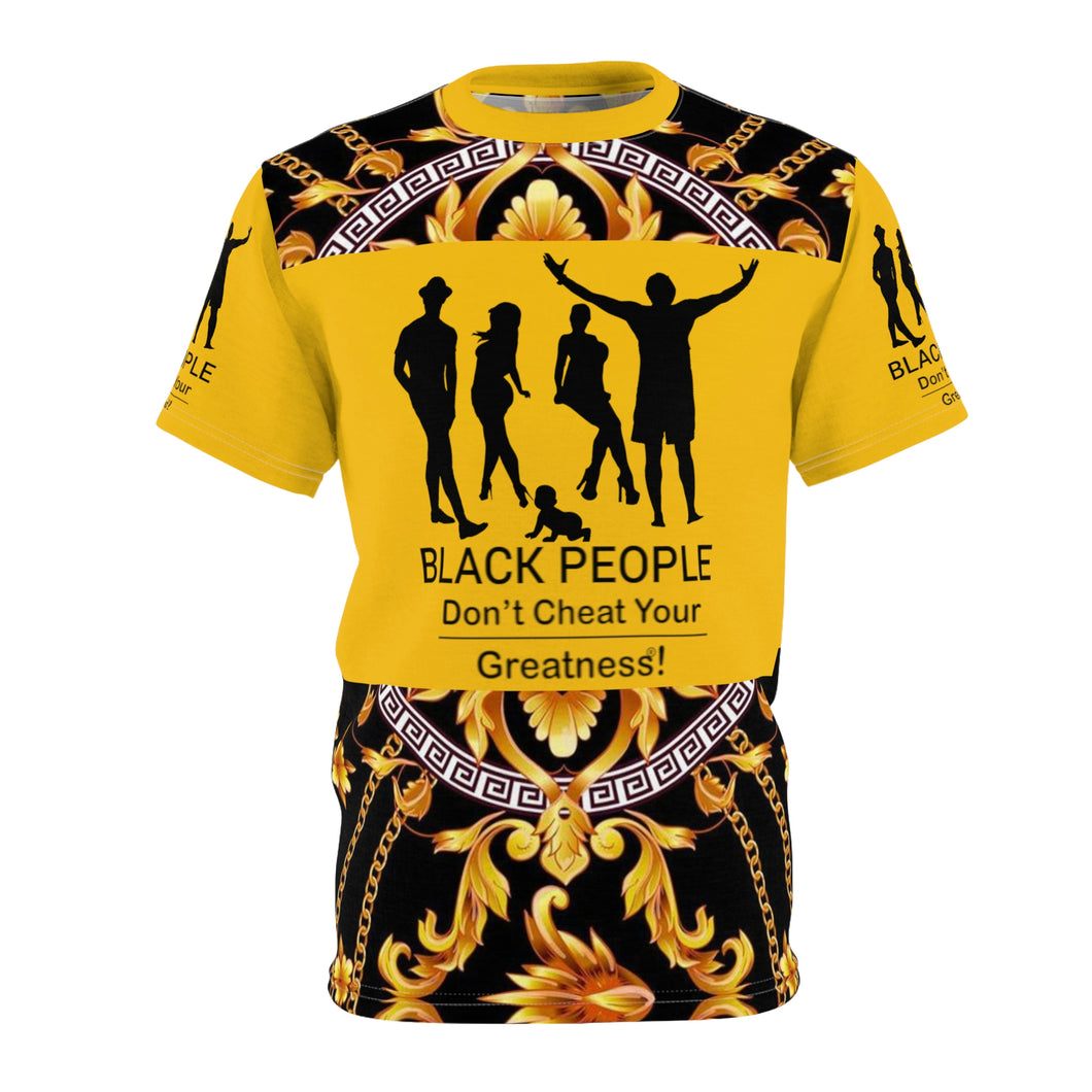 Black People Unisex Cut & Sew Tee