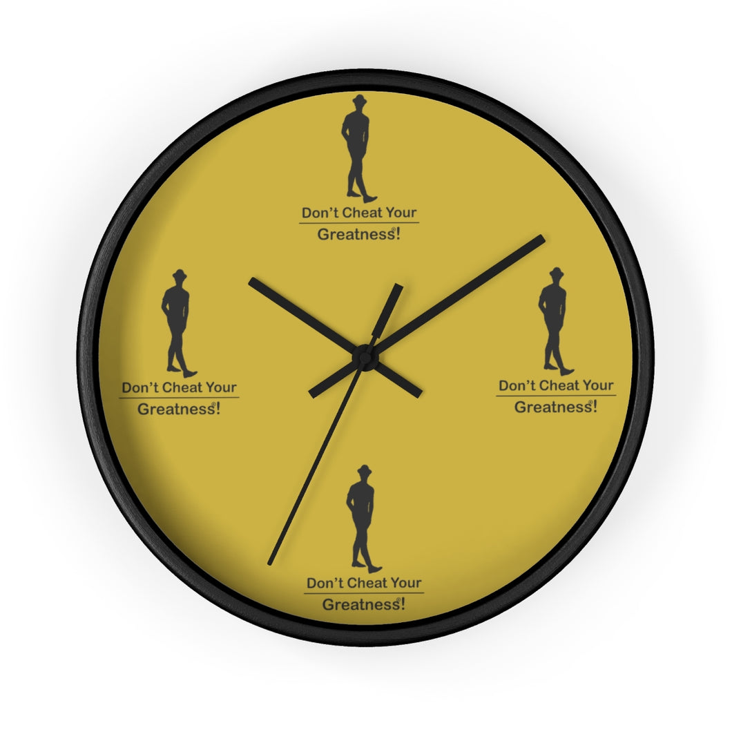 Black & Gold Wall clock