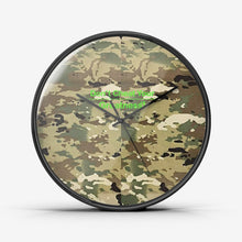 Load image into Gallery viewer, Military Personnel &amp; Veterans    Wall Clock Silent Non Ticking Quality Quartz
