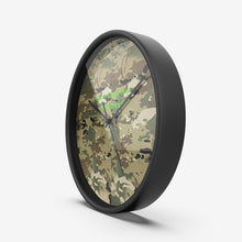 Load image into Gallery viewer, Military Personnel &amp; Veterans    Wall Clock Silent Non Ticking Quality Quartz
