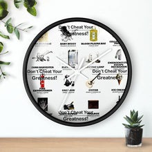 Load image into Gallery viewer, Black Inventors Wall clock
