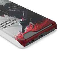 Load image into Gallery viewer, Japanese Phone Case With Card Holder

