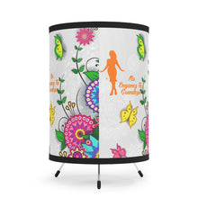 Load image into Gallery viewer, Espanol Tripod Lamp with High-Res Printed Shade, US\CA plug
