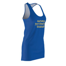 Load image into Gallery viewer, Faithful Women's Cut &amp; Sew Racerback Dress
