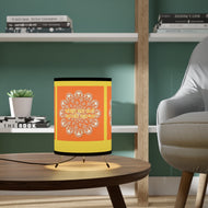 Hindi Tripod Lamp with High-Res Printed Shade, US\CA plug