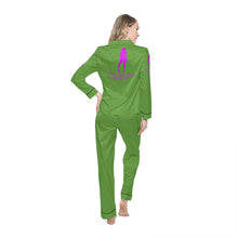 Load image into Gallery viewer, Women's Satin Pajamas (AOP)
