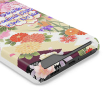 Load image into Gallery viewer, Japanese Phone Case With Card Holder

