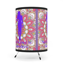 Load image into Gallery viewer, Espanol Tripod Lamp with High-Res Printed Shade, US\CA plug
