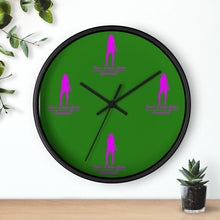 Load image into Gallery viewer, Women's Pink &amp; Green Wall Clock
