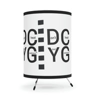 DCYG Exclusive Tripod Lamp with High-Res Printed Shade, US\CA plug