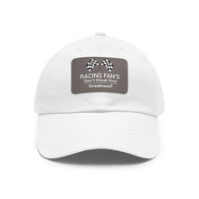 Load image into Gallery viewer, Racing Fan's Dad Hat with Leather Patch
