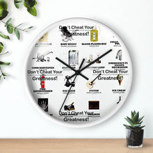 Load image into Gallery viewer, Black Inventors Wall clock
