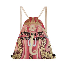 Load image into Gallery viewer, Hindi Drawstring Bags
