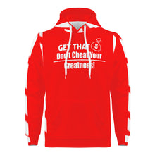 Load image into Gallery viewer, Don't Cheat Your Greatness, Get That Bag, Men's Hoodie
