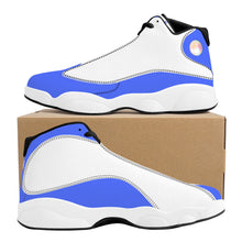 Load image into Gallery viewer, Get That Bag, Basketball Shoes - Blue &amp; White
