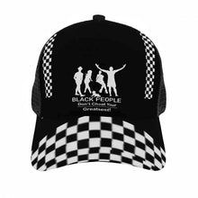 Load image into Gallery viewer, Black People Brim Mesh Baseball Cap
