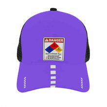 Load image into Gallery viewer, Warning,Dangerous, Mesh Baseball Cap
