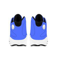 Load image into Gallery viewer, Get That Bag, Basketball Shoes - Blue &amp; White
