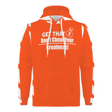 Load image into Gallery viewer, Don't Cheat Your Greatness, Get That Bag, Men's  Hoodie
