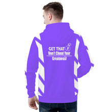 Load image into Gallery viewer, Don't Cheat Your Greatness,   Get That Bag, Men's Hoodie
