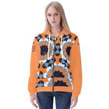 Load image into Gallery viewer, Arabic Zip Hoodie
