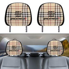 Load image into Gallery viewer, Burberry  Car Headrest Covers
