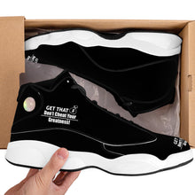 Load image into Gallery viewer, Get That Bag, Basketball Shoes - Black &amp;White
