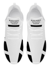Load image into Gallery viewer, Black People Mesh Knit Sneaker - White
