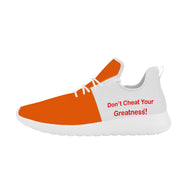 Lightweight Mesh Knit Sneaker - White