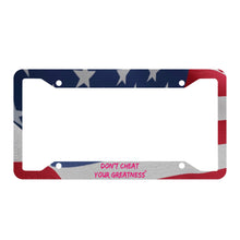 Load image into Gallery viewer, USA Customized License Plate Frames
