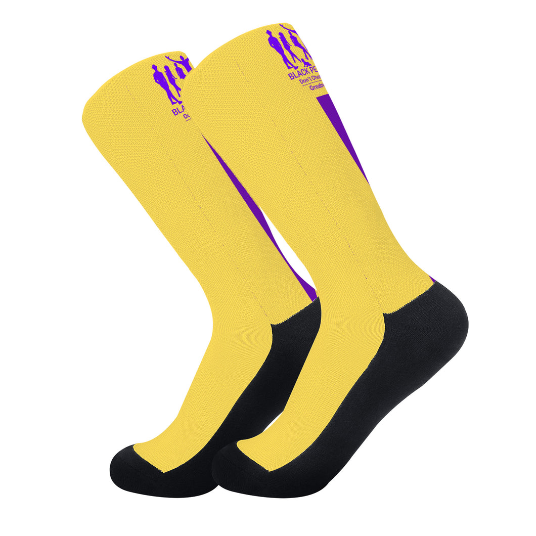 Black People  Crew Socks