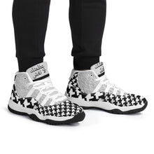 Load image into Gallery viewer, Arabic High Top Air Retro Sneakers - White
