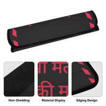 Load image into Gallery viewer, Hindi  Car Seat Belt Covers
