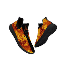 Load image into Gallery viewer, Lightweight Mesh Knit Sneaker - Black

