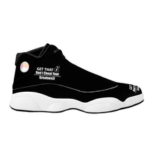 Load image into Gallery viewer, Get That Bag, Basketball Shoes - Black &amp;White
