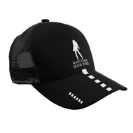 Korean Womens   Brim Mesh Baseball Cap